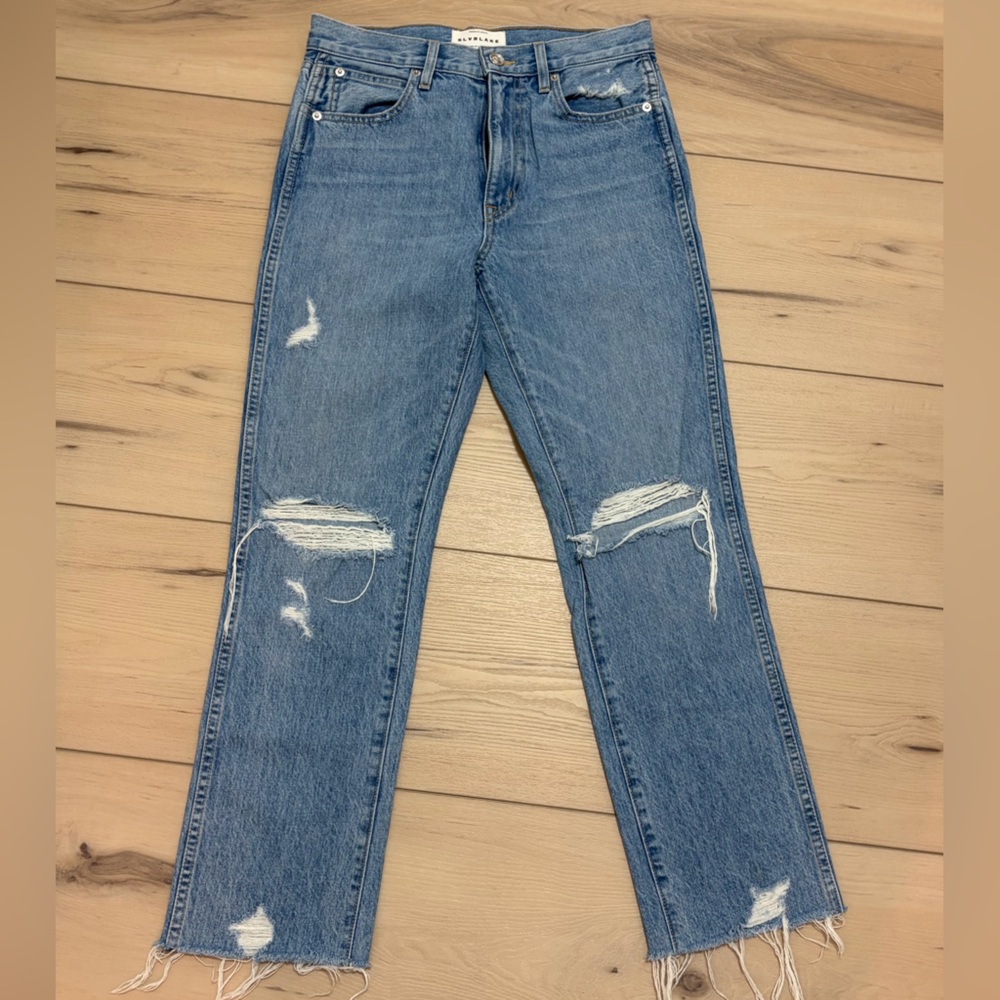SLVRLAKE Light Blue Denim Jeans